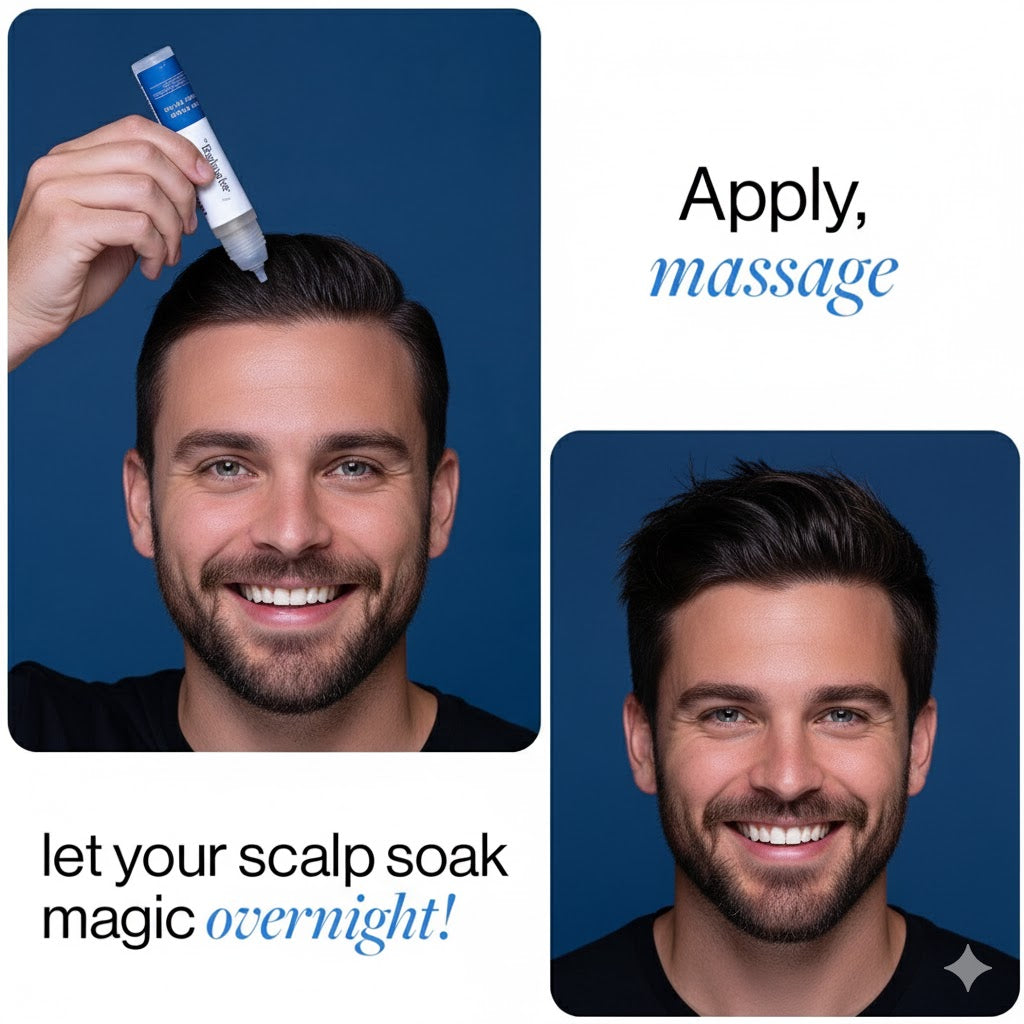 Constelle Rosemary Hair Growth Serum Roll On 25 ml | 3% Rosemary | 2% Aminexil | 3% Redensy l 2% Anagain | Precision Scalp Applicator | Paraben & Sulphate Free | Non oily and mess free